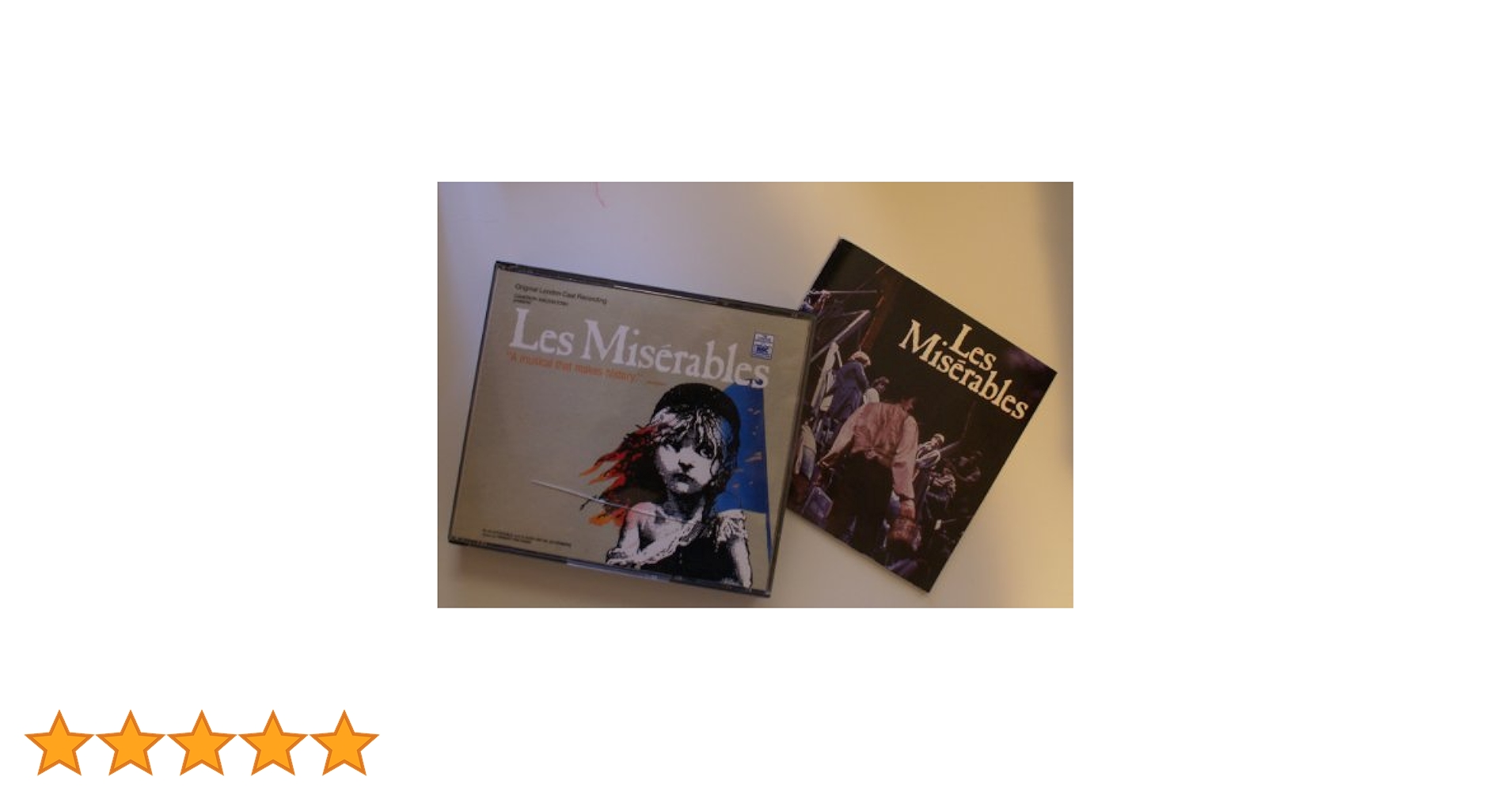 Les Misérables★レ・ミゼラブル◆オリジナルUKキャスト◆レコード盤 Les Misérables☆レ・ミゼラブル◇オリジナルUKキャスト